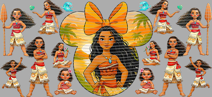 16oz Disney style-D-1486